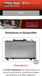 Mobile Screenshot of orofinoradiadores.com
